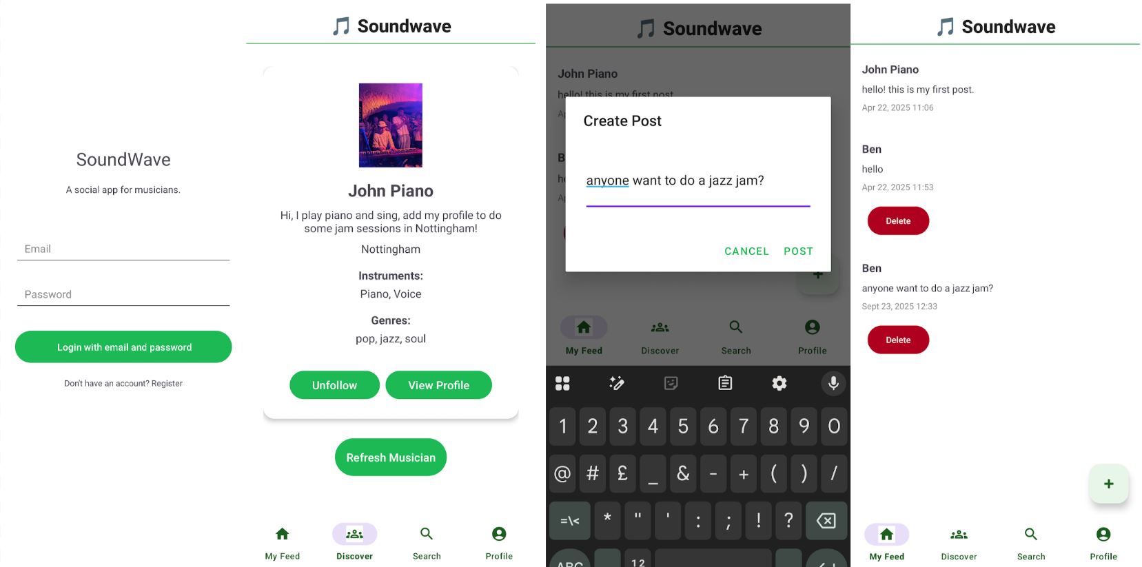 SoundWave app soundwave illustration